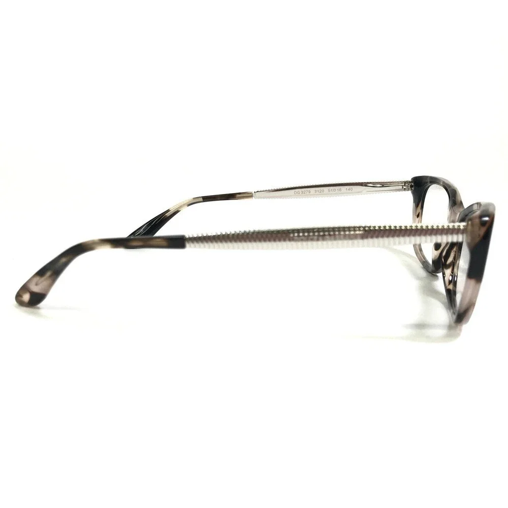Dolce & Gabbana Eyeglasses Frames DG3279 3120 Gray Tortoise Silver 51-16-140